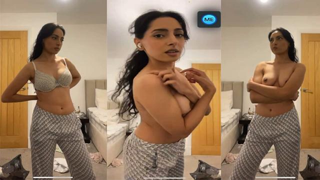 Hot Babe Sexy Figure Showing Her Big Ass Leak Video