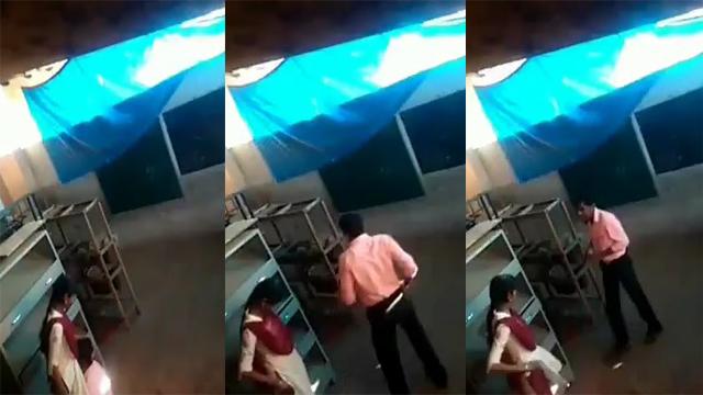 Viral college girl secret with teacher fucking videos